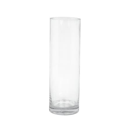 ของตกแต่ง แจกันแก้ว HOME LIVING STYLE ELLA 8x25 ซม. สีใส_0