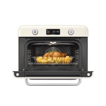 เตาอบเล็กแมนนวล SMEG COF01CREU สีครีม_5