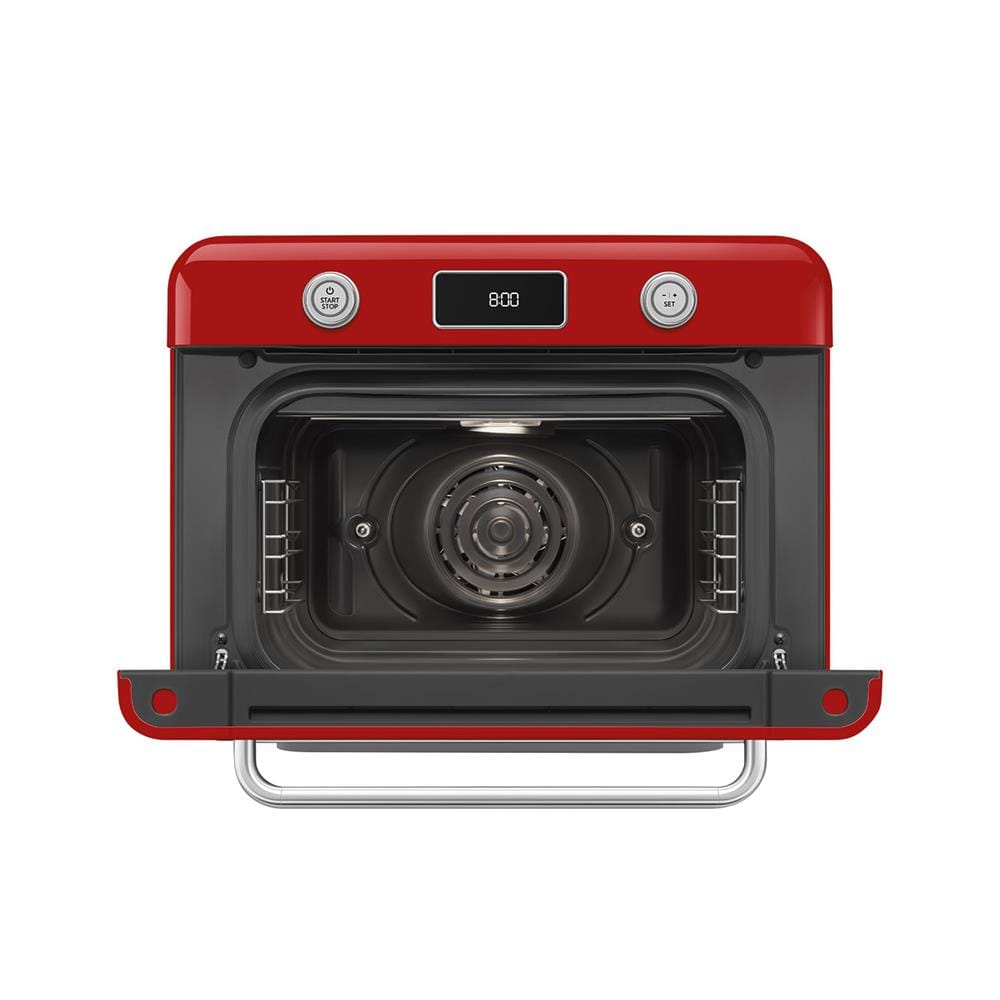 เตาอบเล็กแมนนวล SMEG COF01RDEU สีแดง