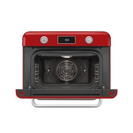 เตาอบเล็กแมนนวล SMEG COF01RDEU สีแดง_4