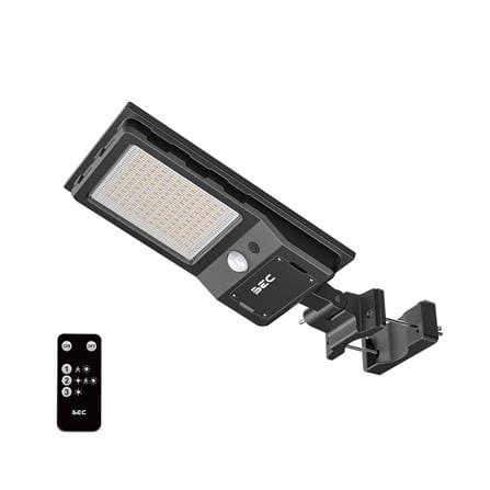 ไฟถนน SOLAR BEC SOL 160 วัตต์ DAYLIGHT สีดำ_0