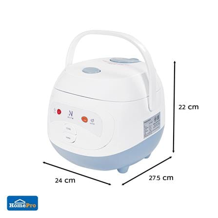 หม้อหุงข้าว MANUAL NIKITO MF4403N 1 ลิตร สีฟ้า_12