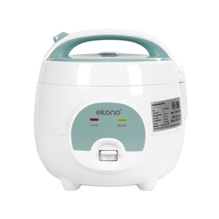 หม้อหุงข้าว MANUAL EKONO RP1325N 0.8 ลิตร สีเขียว