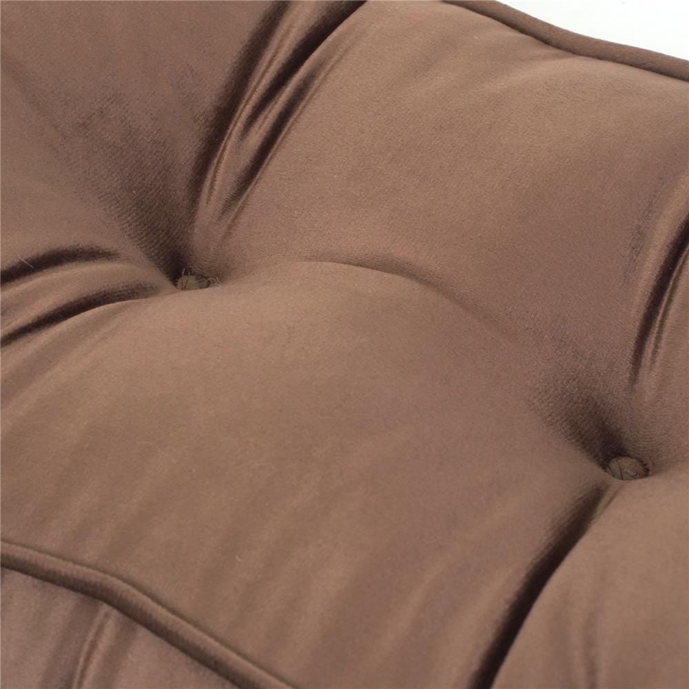 เบาะรองหลัง HOME LIVING STYLE RESTY 18x10 นิ้ว สีน้ำตาล