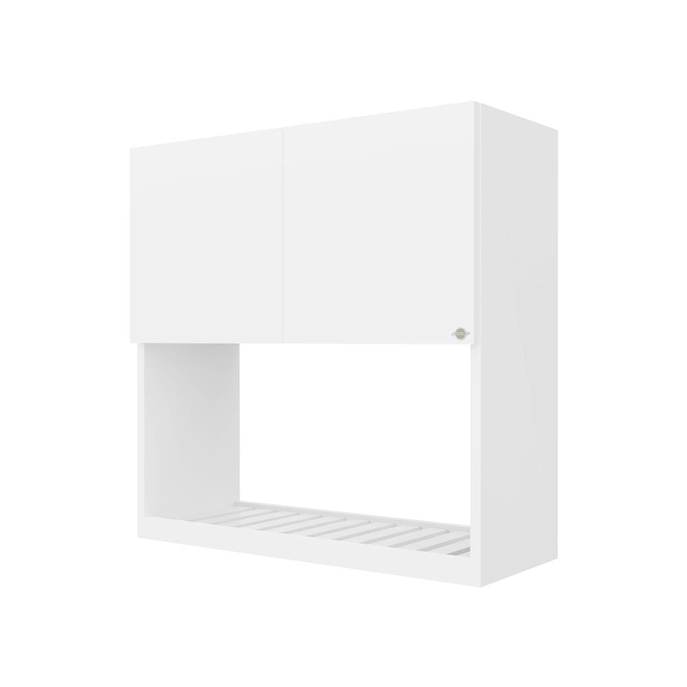 ตู้แขวนคว่ำจาน JUPITER GRAND WHITE 80x80 ซม.