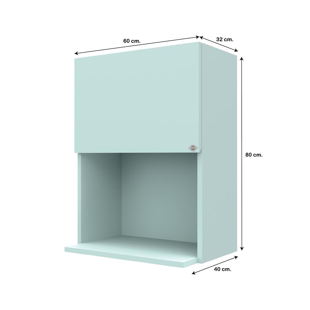 ตู้แขวนเดี่ยวไมโครเวฟ JUPITER GRAND GREEN 60x80 ซม.