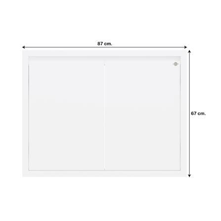 บานซิงค์คู่เรียบ JUPITER GRAND WHITE 87x67 ซม._5