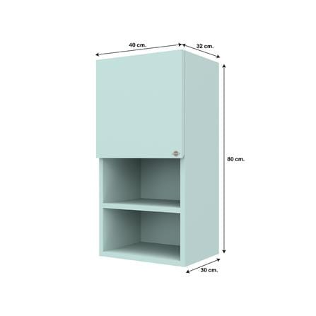ตู้แขวนเดี่ยวพร้อมช่องโล่ง S1 JUPITER GRAND GREEN 40x80 ซม._5