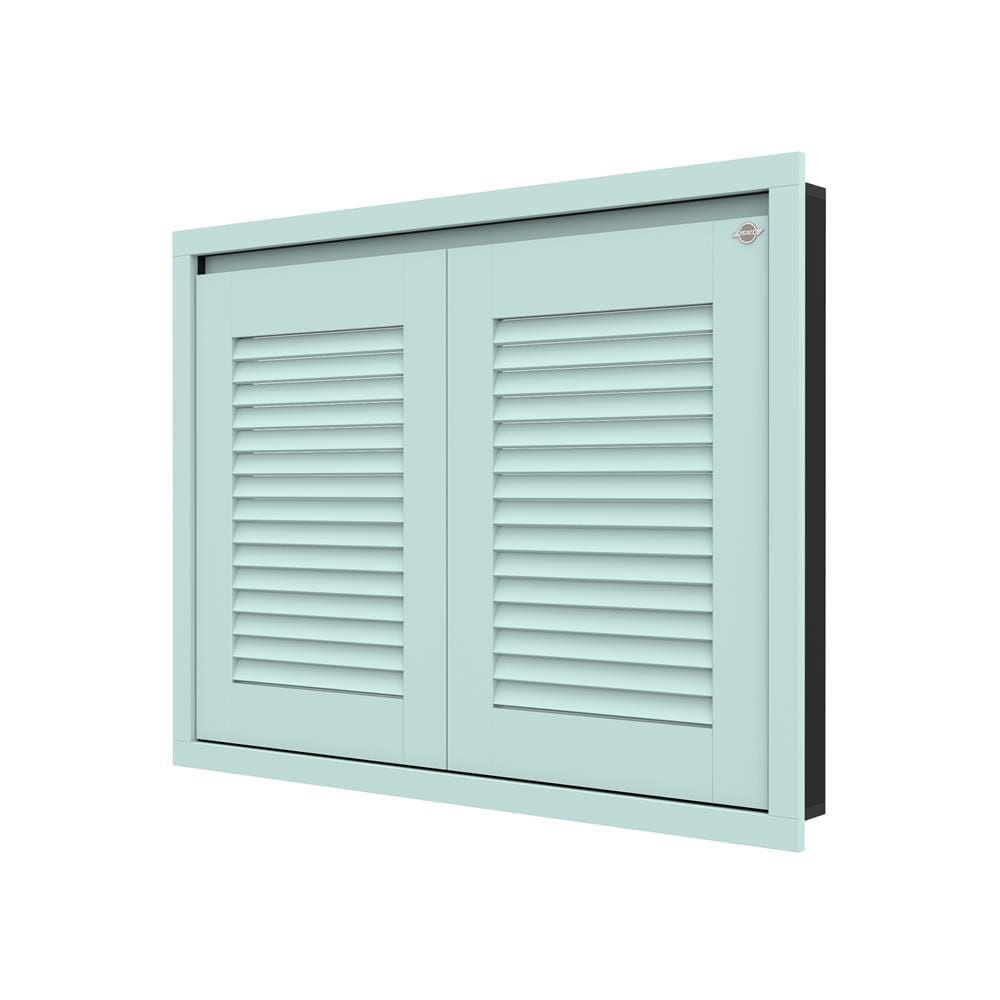 บานซิงค์คู่เกล็ดนอน JUPITER GRAND GREEN 87x67 ซม.