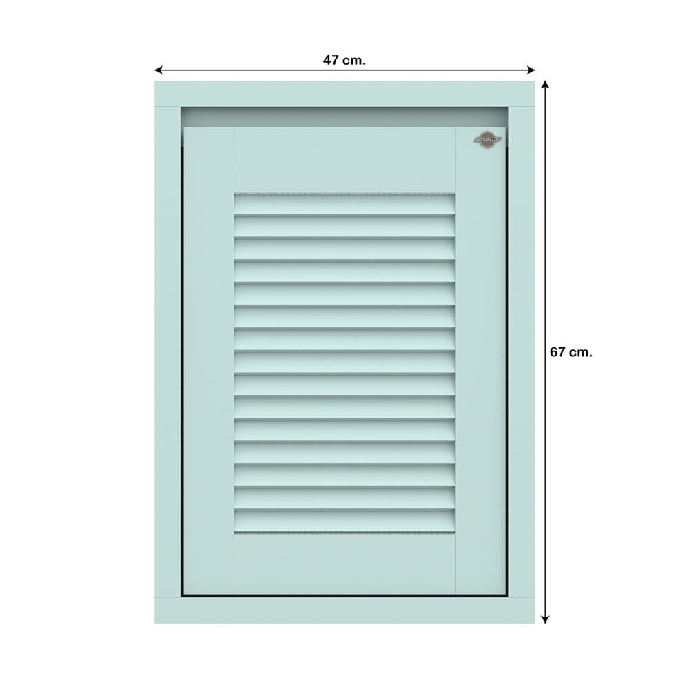 บานซิงค์เดี่ยวเกล็ดนอน JUPITER GRAND GREEN 47x67 ซม.