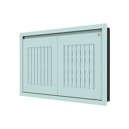 บานใต้เตาเกล็ดตรง JUPITER GRAND GREEN 87x57 ซม._1