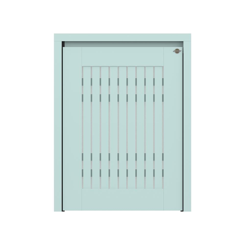 บานถังแก๊สเกล็ดตรง JUPITER GRAND GREEN  57x74 ซม.