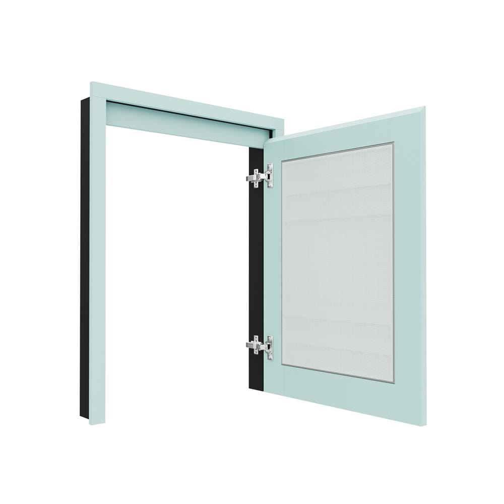 บานถังแก๊สเกล็ดตรง JUPITER GRAND GREEN  57x74 ซม.
