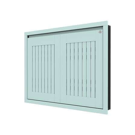 บานซิงค์คู่เกล็ดตรง JUPITER GRAND GREEN 87x67 ซม._1