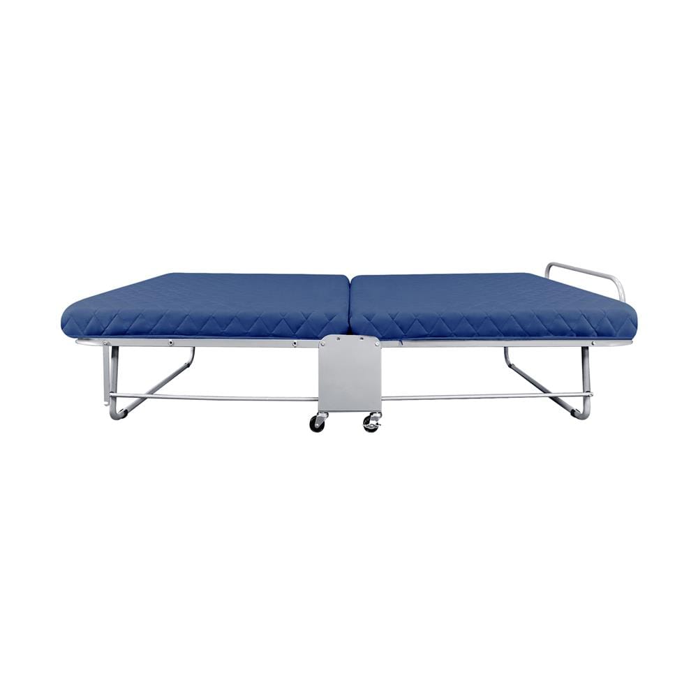 เตียงพับพร้อม TOPPER THAIBULL OLT237-90S 100x190x37 ซม. สี BLUE