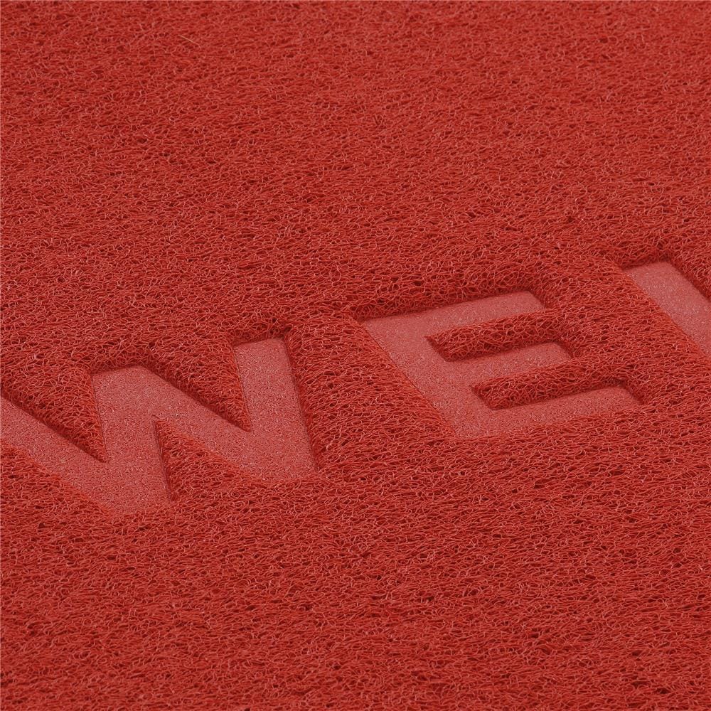 พรมเช็ดเท้าดักฝุ่น HOME LIVING STYLE W.NEO 120X180 ซม. สีแดง