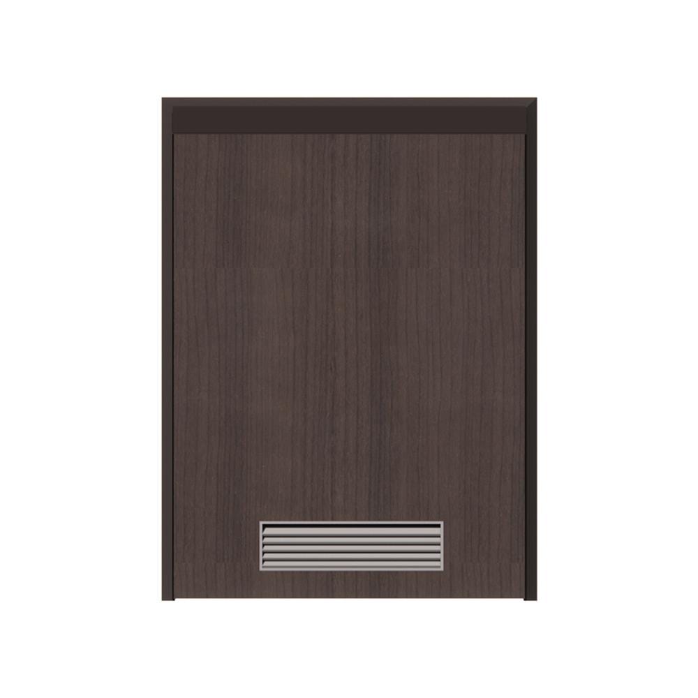 บานถังแก๊ส STARMARK MAXII 55x74 ซม. สี RICH WALNUT