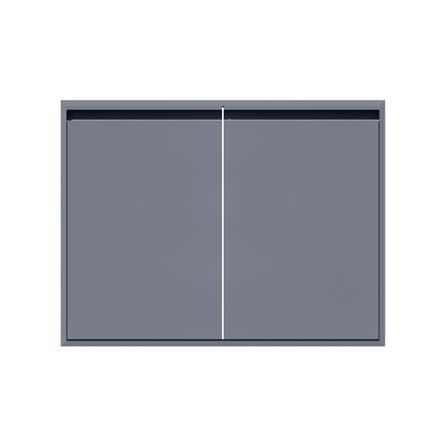 บานซิงค์คู่เรียบ STARMARK MAXII 85x66 ซม. สี TITANIUM GREY_0