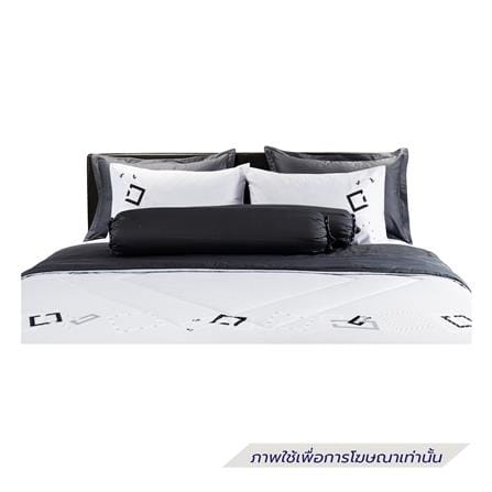 ชุดผ้าปูที่นอน 6 ฟุต (ชุด 6 ชิ้น) SANTAS COTTON USA BLOSSOM GRID LK_2