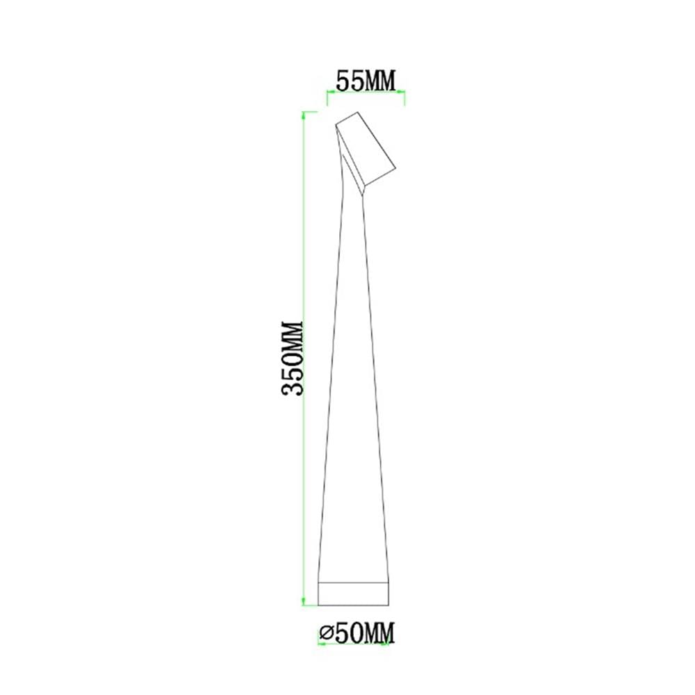 ไฟตั้งโต๊ะ LED CARINI T240890BK 3 วัตต์ สีดำ