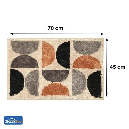 พรม HOME LIVING STYLE MANNY 45x70 ซม. สีครีม_7