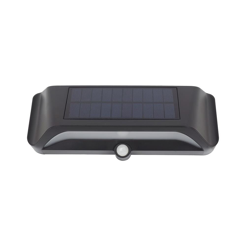 ไฟผนังภายนอก SOLAR CARINI BM02501 1.1 วัตต์ WARM WHITE สีดำ