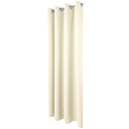 ผ้าม่าน EYELET HOME LIVING STYLE EASY UV 150X160 ซม. สีครีม_2