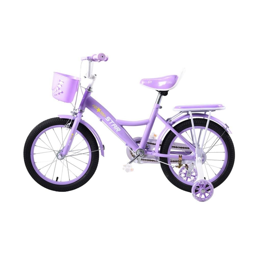 จักรยานเด็ก JOY STAR 16 นิ้ว สีม่วง
