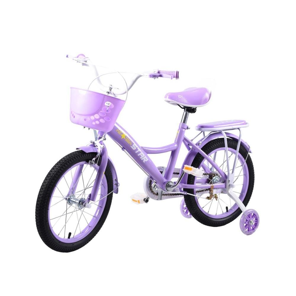 จักรยานเด็ก JOY STAR 16 นิ้ว สีม่วง