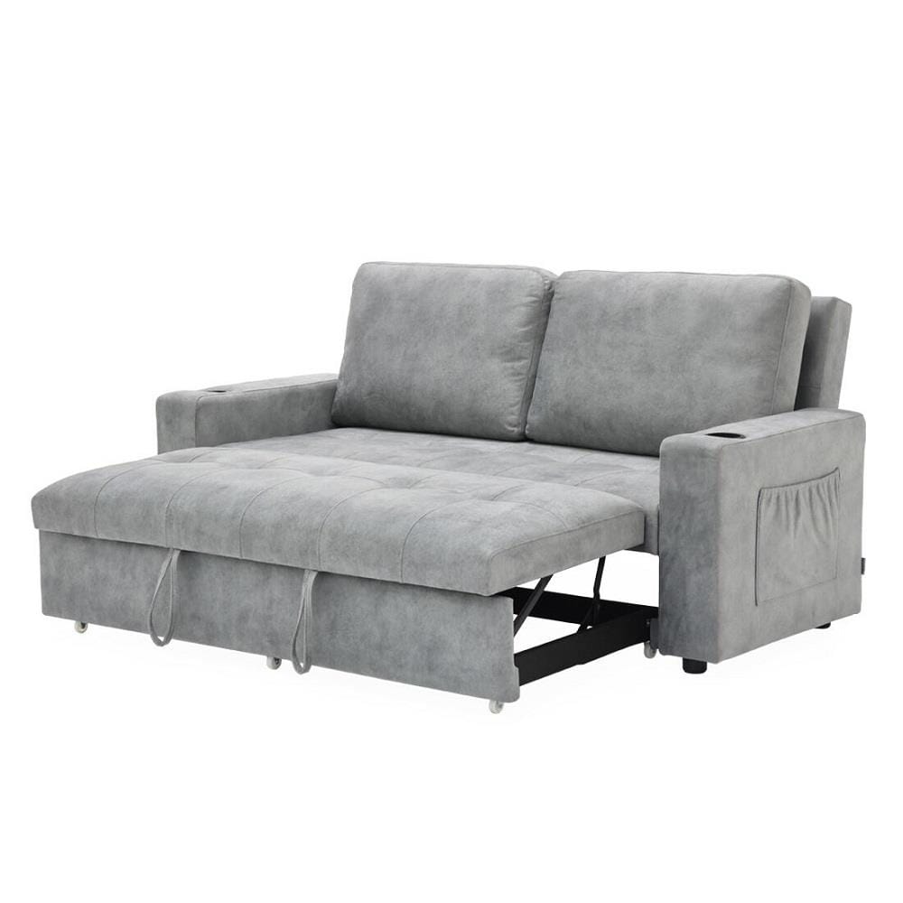 โซฟาเบด 3 ที่นั่ง SB FURNITURE REINDEER 19240982 สีเทา