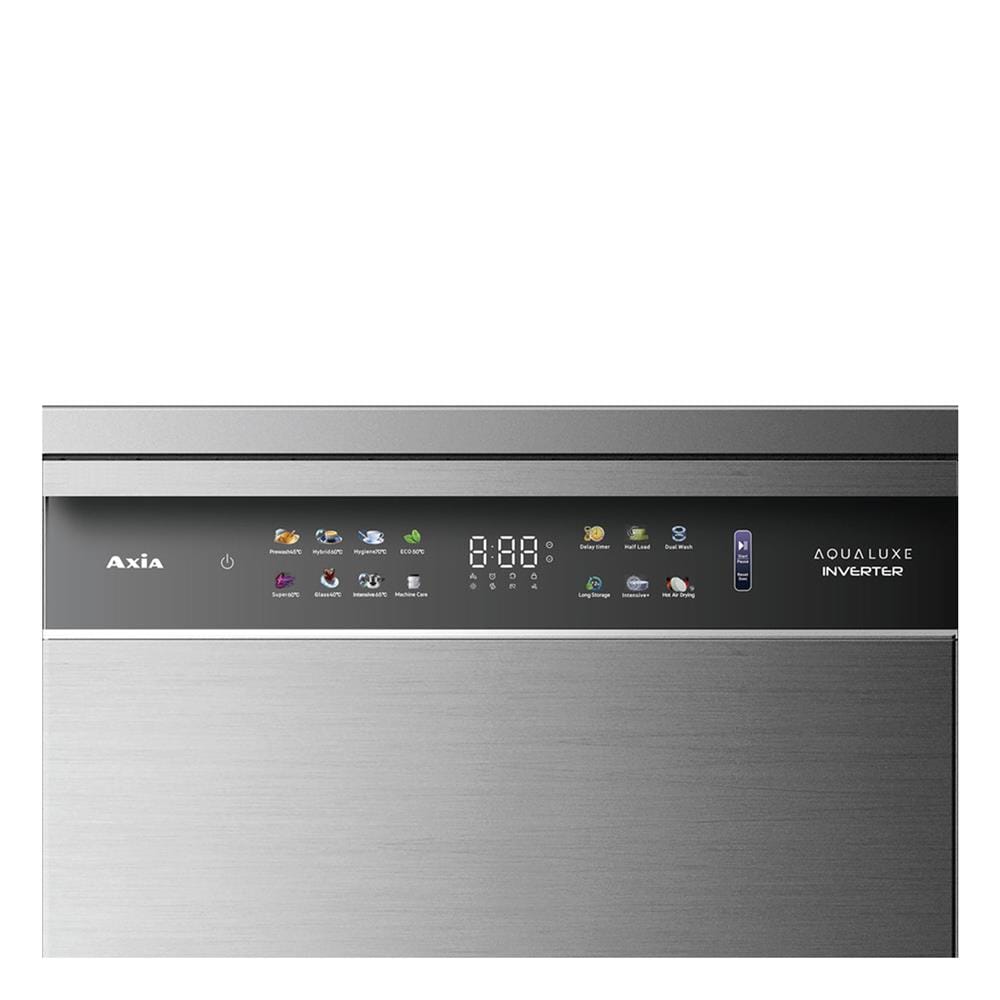 เครื่องล้างจานตั้งพื้น AXIA AQUALUXE TFT 15SS INV