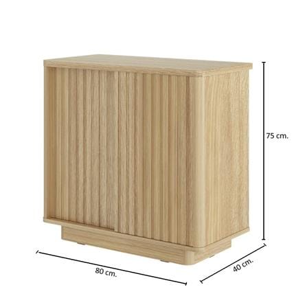ชุดห้องนอน 6 ฟุต SB FURNITURE VALLEY 59063080 สีน้ำตาล_5