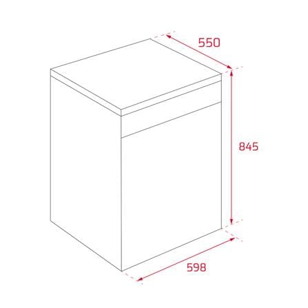 เครื่องล้างจานตั้งพื้น TEKA DFS 36700 BK_5
