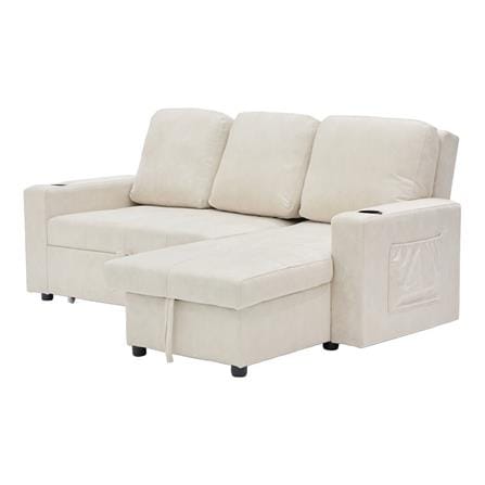 โซฟาเข้ามุมขวา SB FURNITURE REINDEER 19242069 สีครีม_1