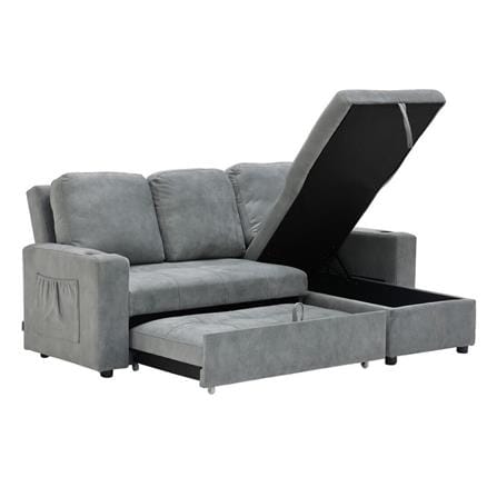 โซฟาเข้ามุมขวา SB FURNITURE REINDEER 19242068 สีเทา_2