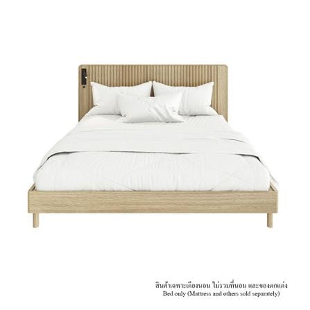 ชุดห้องนอน 6 ฟุต SB FURNITURE VALLEY 59063079 สีน้ำตาล_1