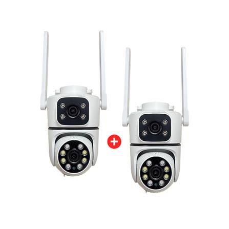กล้องวงจรปิดภายนอก EAGLE EYE 2 เลนส์ 3+3MP 3 ล้านพิกเซล (1 แถม 1) แถมฟรี 2 SD CARD 64 GB_1