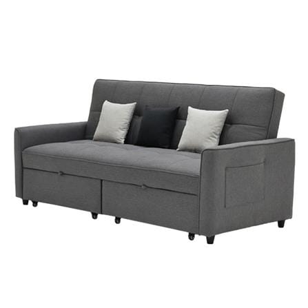 โซฟาเบด 3 ที่นั่ง SB FURNITURE CALINA 19241568 สีเทา_0
