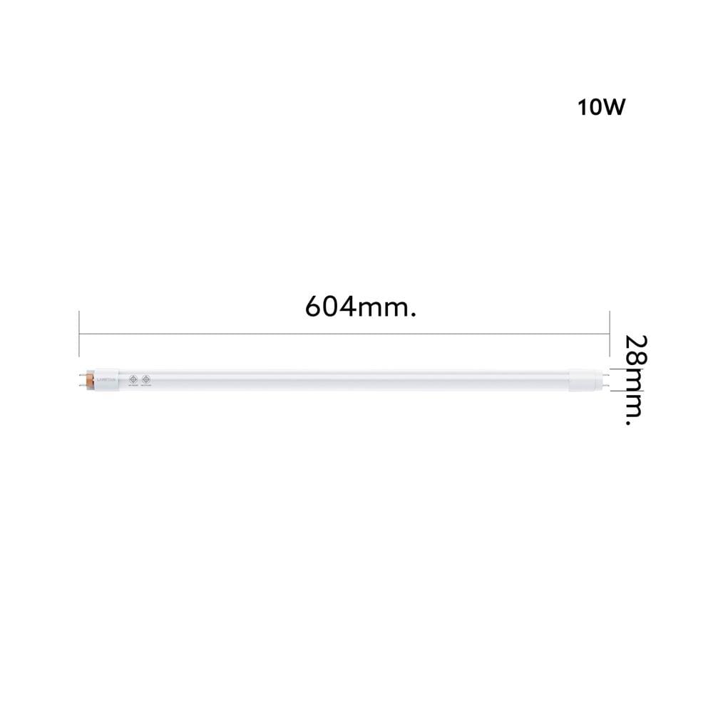 หลอด LED LAMPTAN T8 SLIDE GEN3 DE 10 วัตต์ DAYLIGHT G13