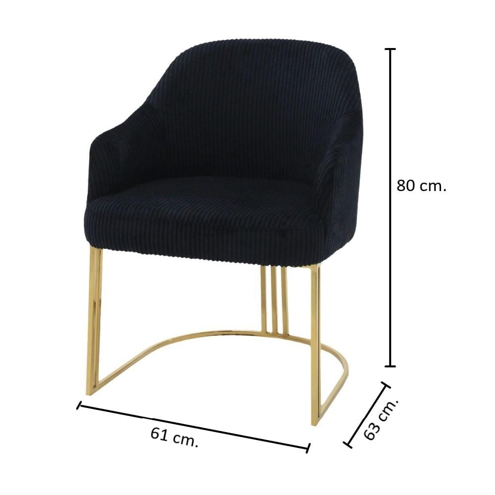 เก้าอี้ทานข้าว SB FURNITURE SALTY 19235386 สีดำ