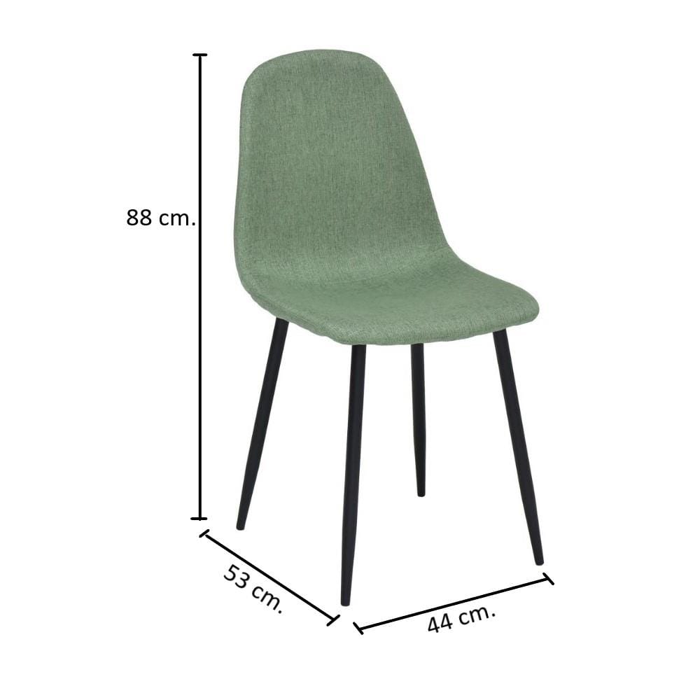 เก้าอี้ทานข้าว SB FURNITURE LALADA 19235284 สีเขียว