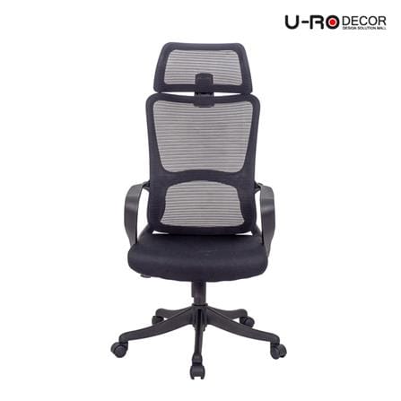 เก้าอี้สำนักงาน U-RODECOR NYLA สีดำ_1