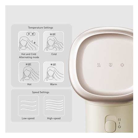ไดร์เป่าผม PANASONIC EH-NE6M-C457 1500 วัตต์ สีครีม_5