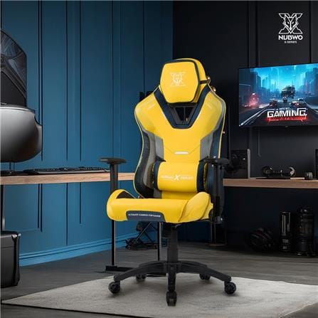เก้าอี้เกมมิ่ง NUBWO NBCHX118 สีเหลือง_4