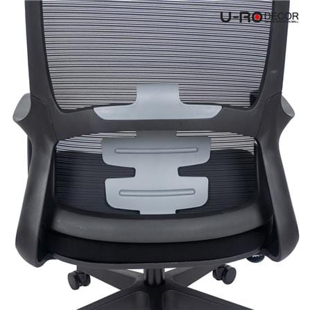 เก้าอี้สำนักงาน U-RODECOR NORA สีดำ_4