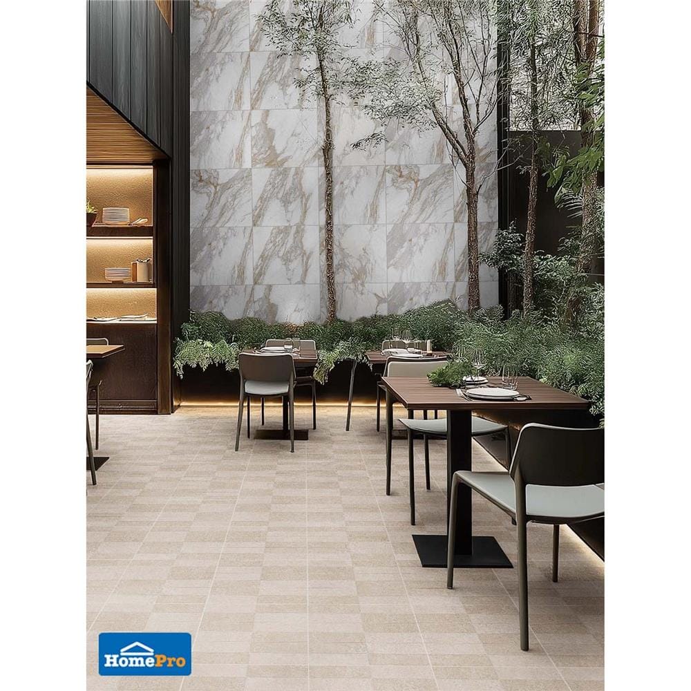กระเบื้องพื้น 16x16 นิ้ว DURAGRES เนโต้ โบน A 0.96 ตร.ม.