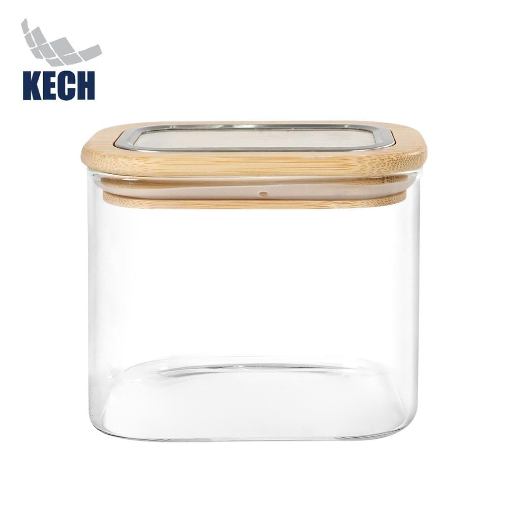 ขวดโหลแก้วโบโรซิลิเกตฝาดึง 560 มล. KECH CLAIRE