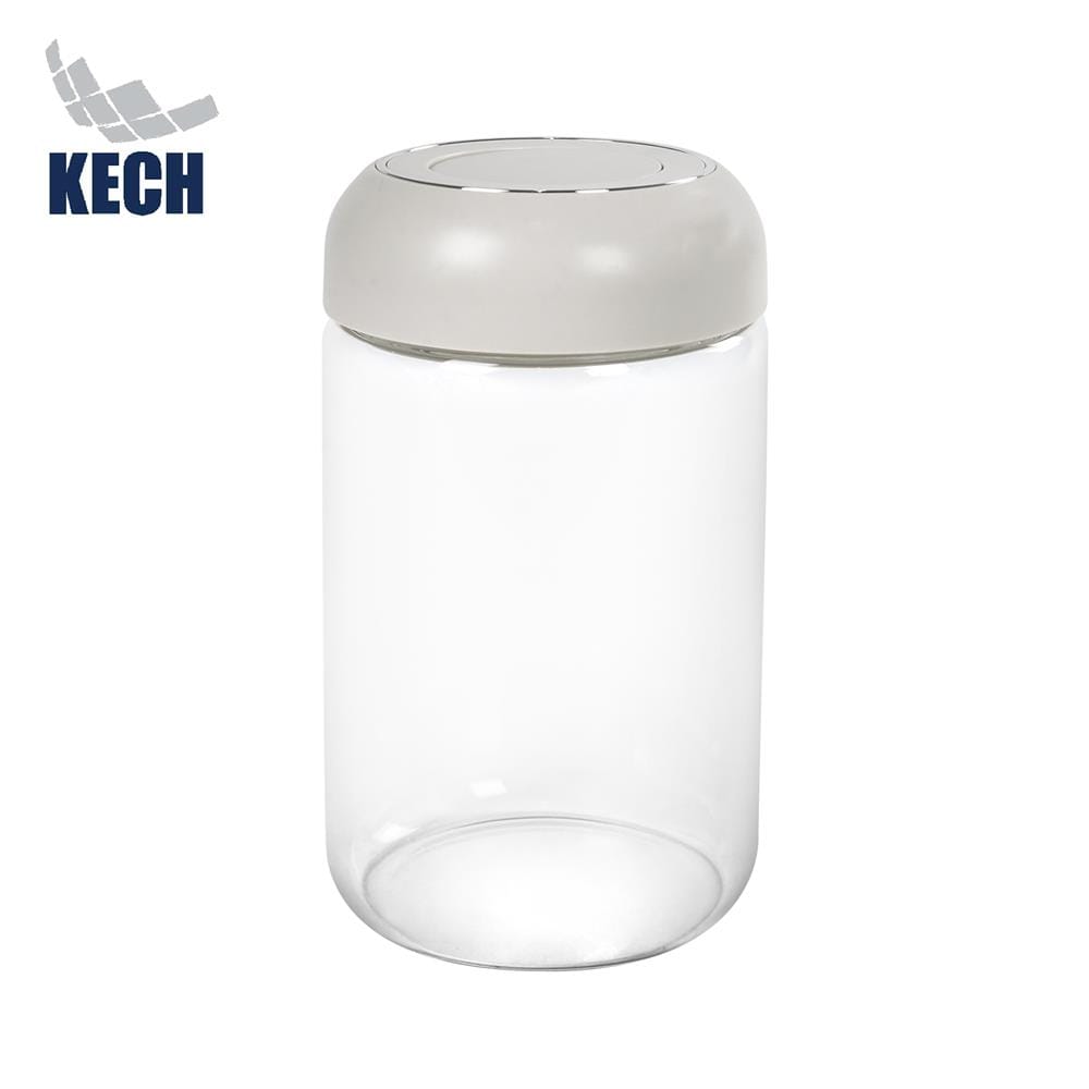ขวดโหลแก้วโบโรซิลิเกตฝากด 850 มล. KECH JOLIE
