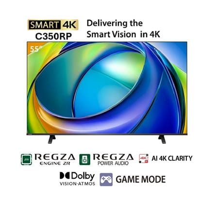 ทีวีแอลอีดี 55 นิ้ว TOSHIBA (4K, LED, VIDAA) 55C350RP_6