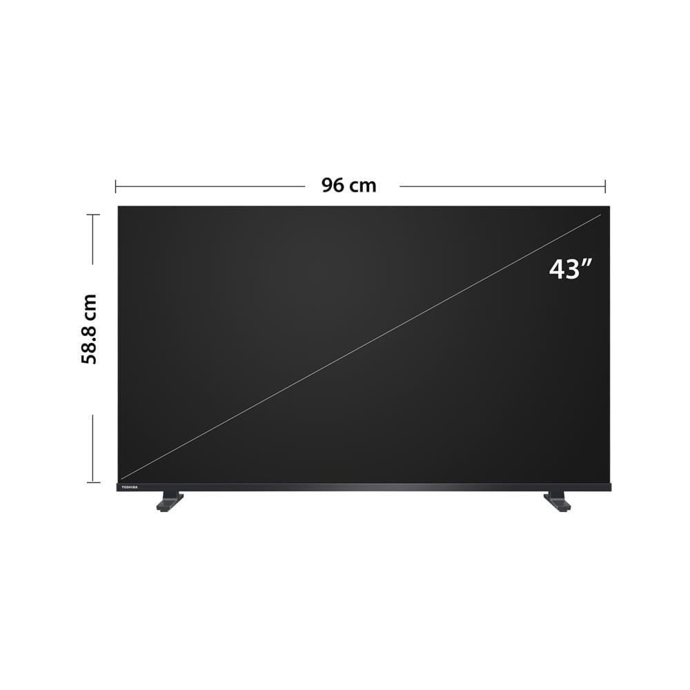 ทีวีแอลอีดี 43 นิ้ว TOSHIBA (FULL HD, LED, VIDAA) 43E31RP